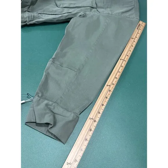 CASLON Green Crop Utility Jacket SMALL - Picture 9 of 10